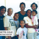 Harriette Cole with her family in Florida, November 2004